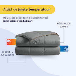 Zelesta Premiumbed - Anthracite & Taupe
