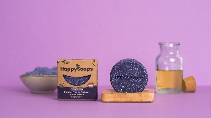 Silver Shampoo Bar - Bright Violet
