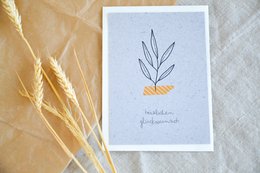 Postkarte "Herzlichen Glückwunsch"