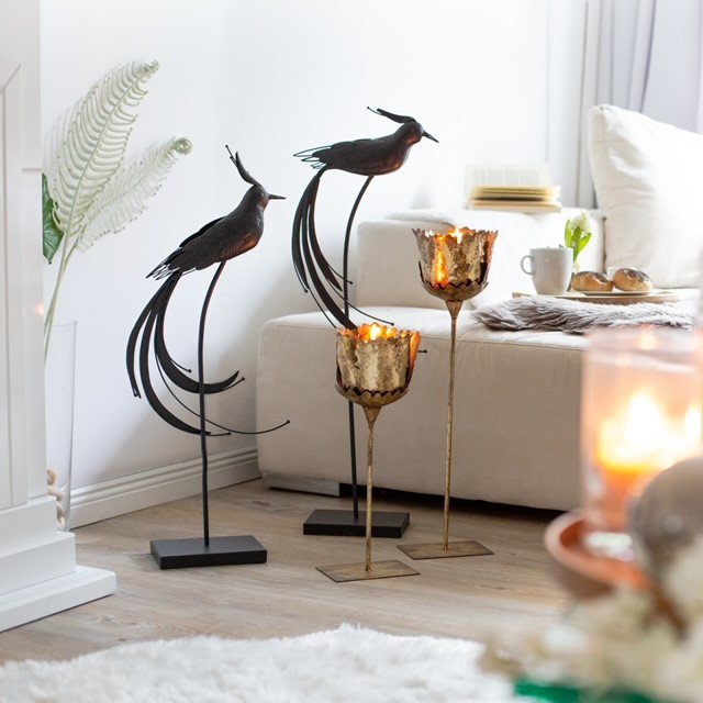 Bird on base 80 cm PU 2