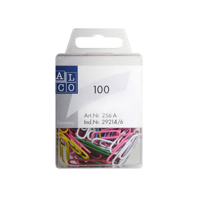 Clips Alco 26mm redondos caja 100uds. clasificado