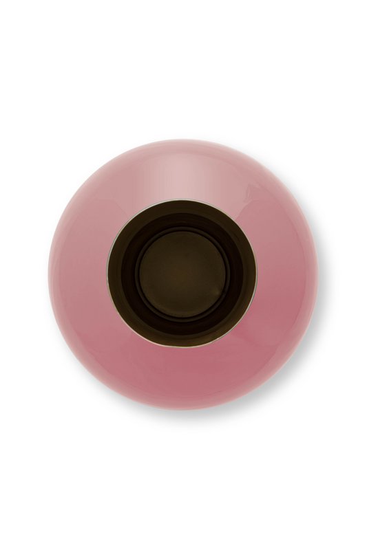 Vase Metal Medium Pink  24x40cm