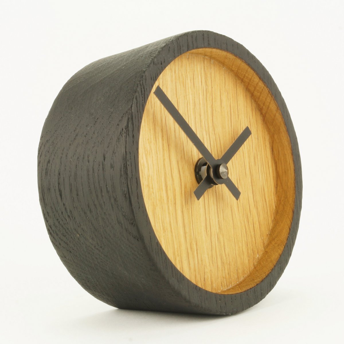 Table Clock Cylinder Carbo