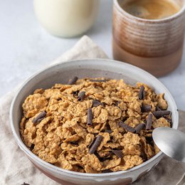 Turtle Organic  Multigrain Flakes with Dark Chocolate