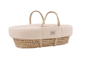 MUSLIN PADDED MOSES COVER NATURAL