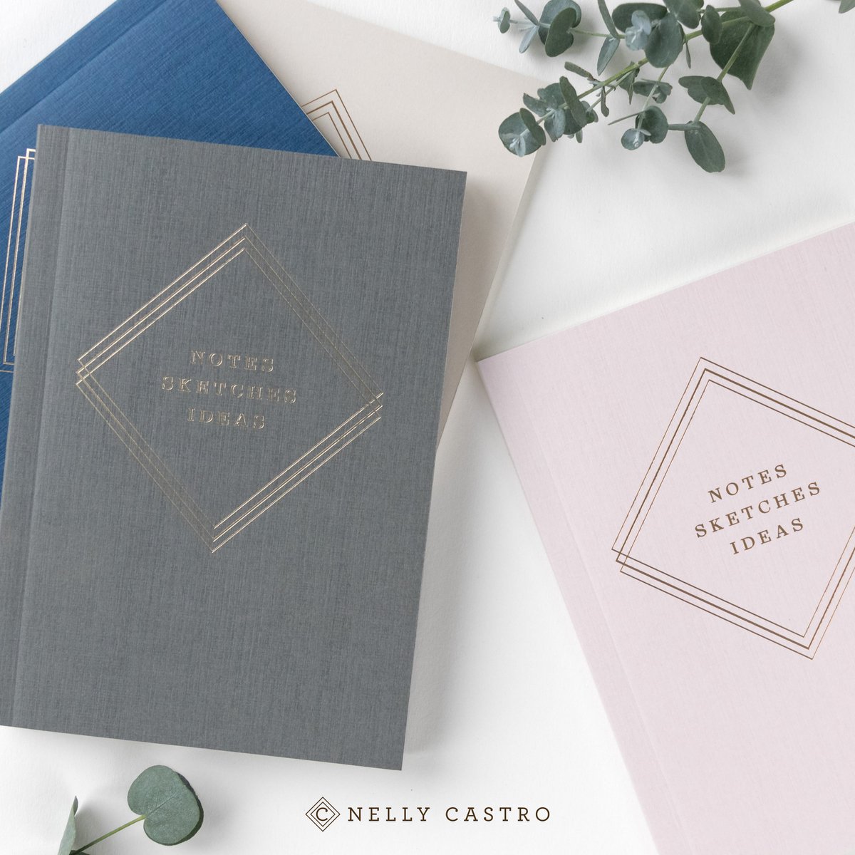 Notebook Denim Rosa