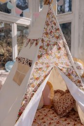 Tipi- en mattenset “Groene tuin”