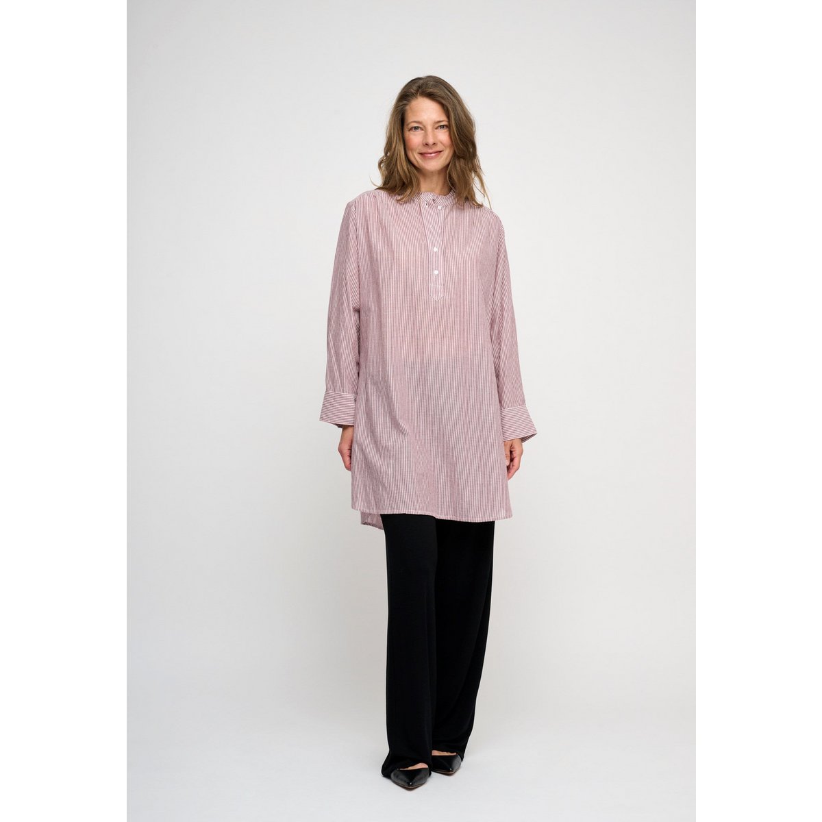 katie tunic dress stripe