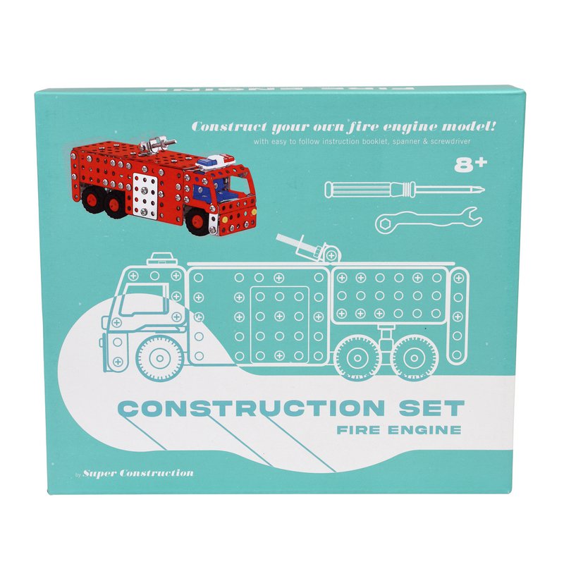 Large construction set - Fire engine