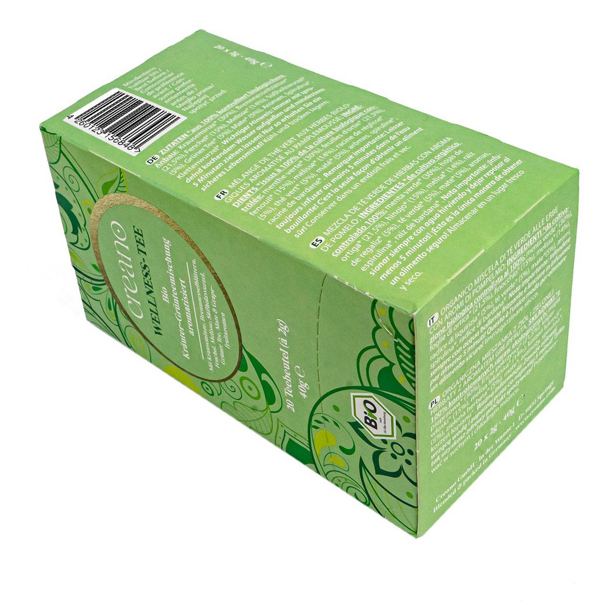 Creano Bio Wellness-Tee 20er Pack Teebeutel