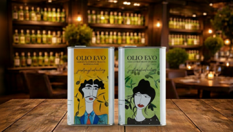 JUST PUGLIA FACTORY EVO Monocultivar & Blend Art Collection -Tin 500ml (Pak van 2)