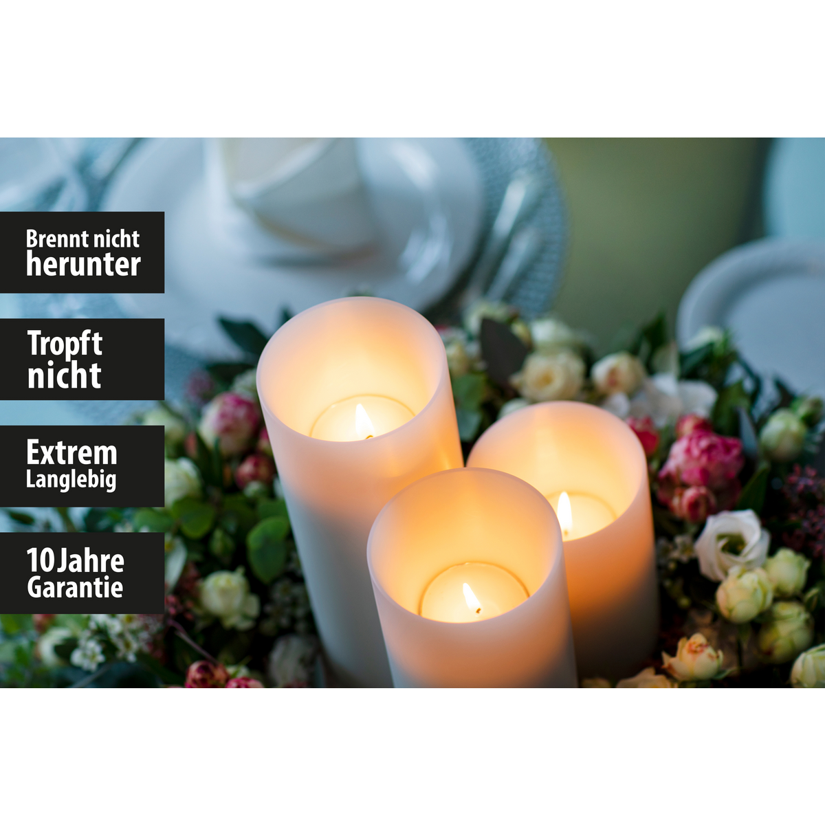 LUXE insert permanent candle / tealight holder