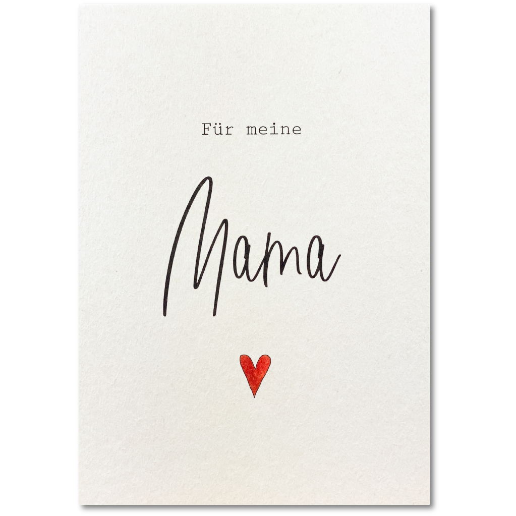 Für meine Mama