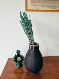 Hvede grønne tørrede blomster