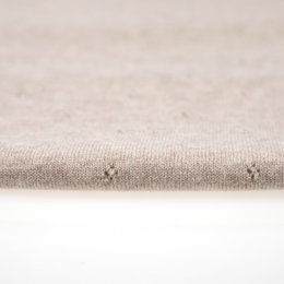 Woll -Babydecke / Kinderdecke / Wickeldecke - Pointelle gestrickt - Merinowol - Knoblauch