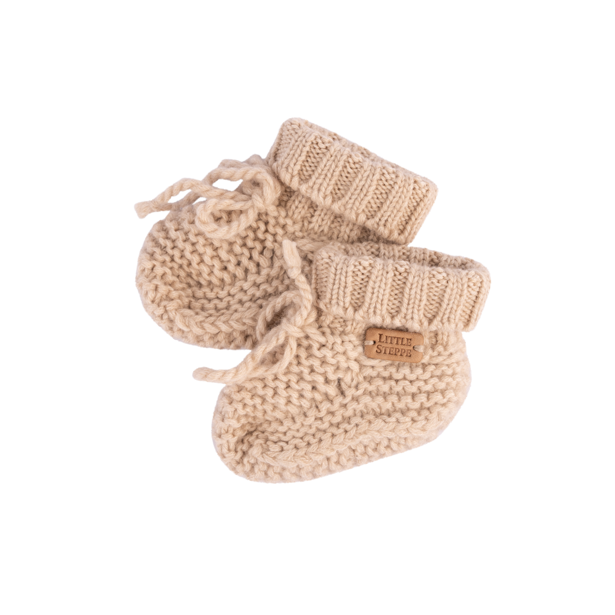 Stivaletti per bambini in cashmere a mano (0-12 mesi)