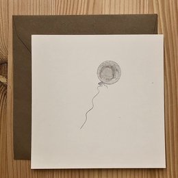 Kort Grå Ballon