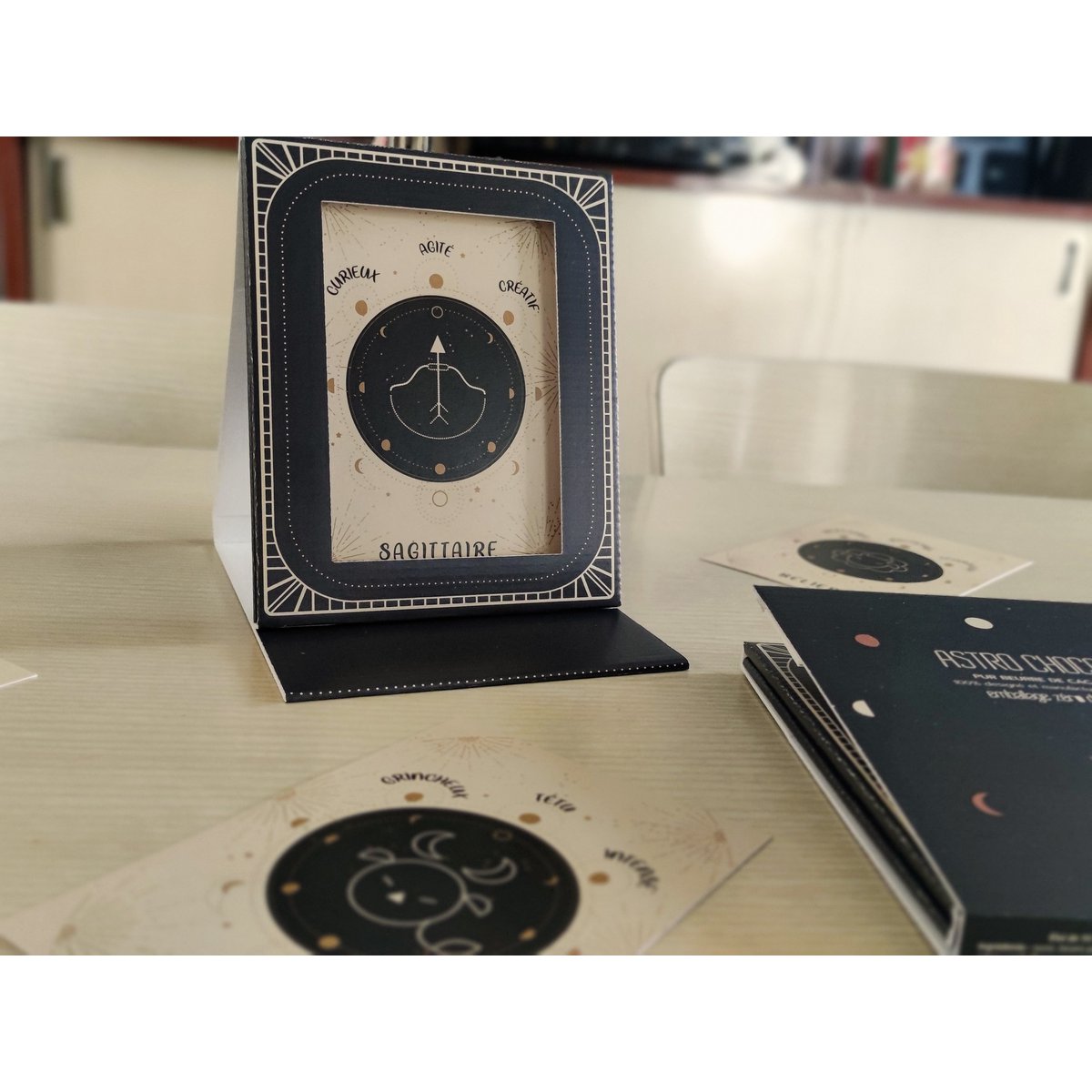 Astrologie etui 2 in 1 - dierenriemkaart + fotolijst