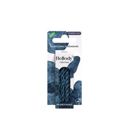 Hårbånd mørkeblå - Bellody® (4 stk.) - Stilfulde flettede hårbånd