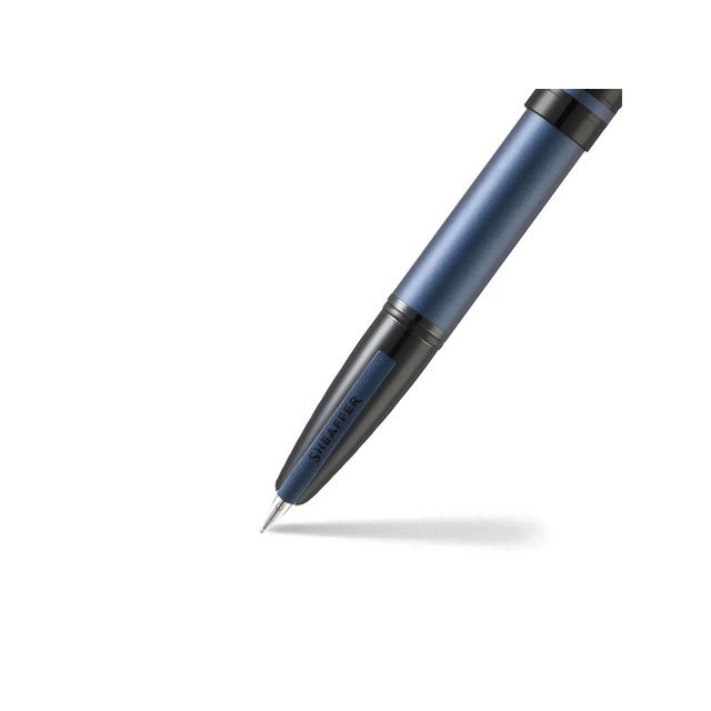 Vulpen SHEAFFER Icon E9110 F Mattblau lackierte schwarze Besätze