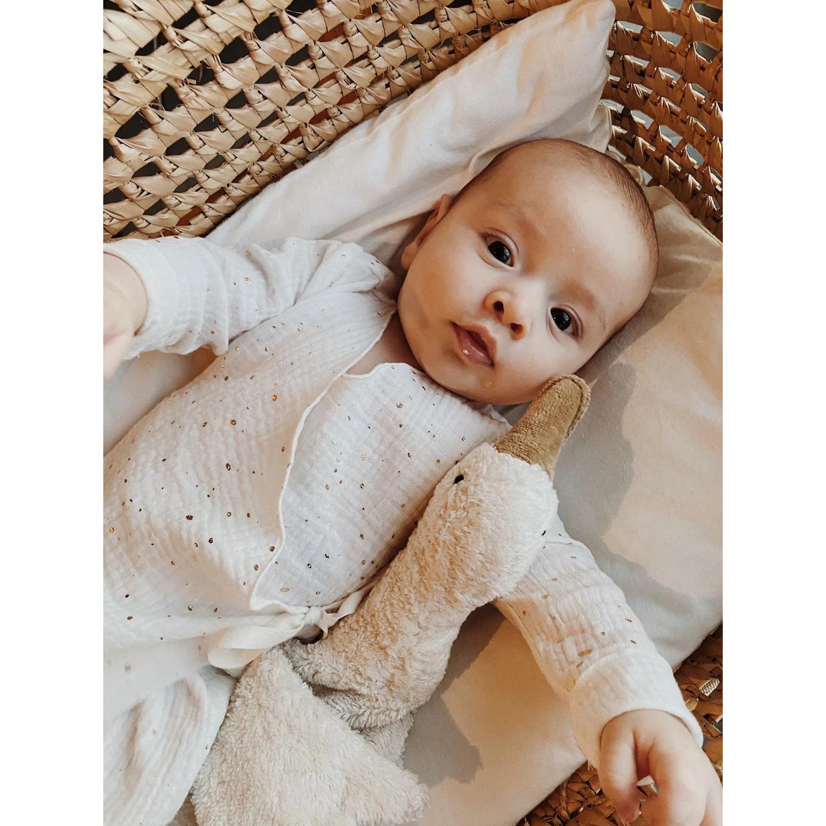 100 %, Oeko -TEx, vestido de kimono de bebé de muselina orgánica, vestido de recién nacido, traje de recién nacido, saco de dormir para recién nacidos