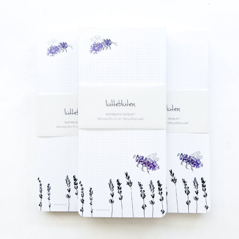 NOTESBODE | lavendelbi