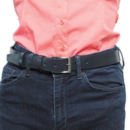 Ceinture pour femme en cuir ou ceinture pour homme en cuir avec impression en cuir véritable 3 cm de large