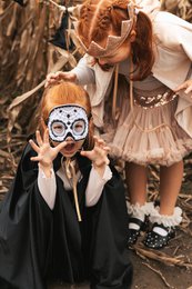 Little Cream Riding Hood -White Witch Magic Cape
