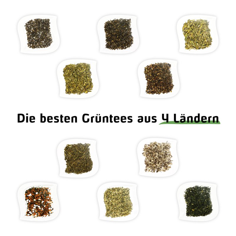 Set de degustación de camisetas - Grüner Tee