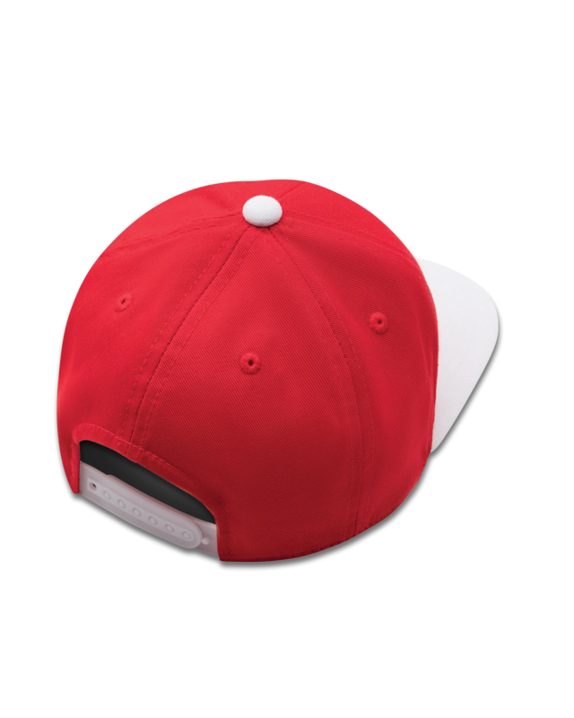 koaa – Mainzelmännchen “Fritzchen am Ball” – Snapback rød/hvid