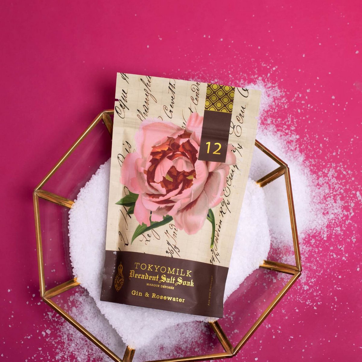 Tokyomilk Gin & Rosewater Salt Soak
