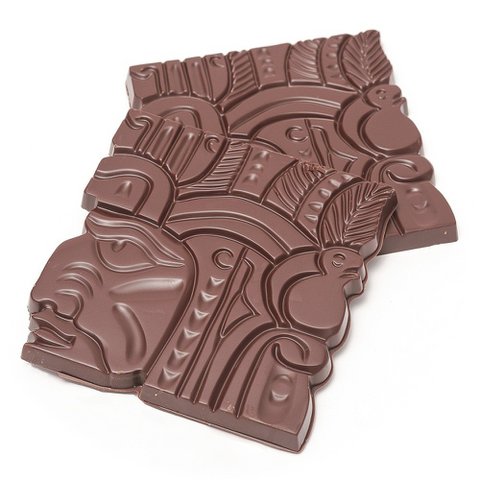 Handmade chocolate bar (dark 64%) Madagascar 'Sambirano' 75 Grs