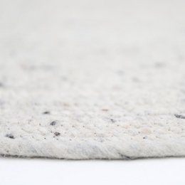 NEETHU NATURAL L vilten wollen vloerkleed