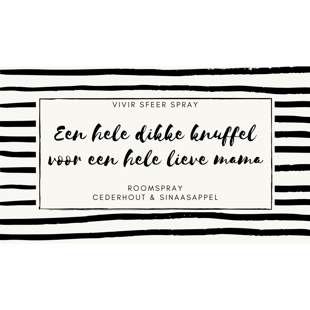 Roomspray - Dikke Knuffel Lieve Mama!