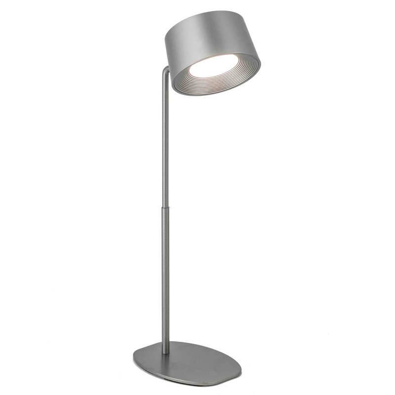 Schreibtischlampe Design LED auf Batterie weiß, mit Wandmontage