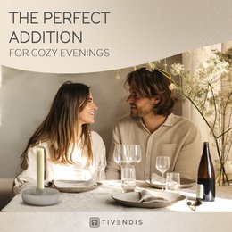 Portacandele Ronda in cemento: elegante e resistente Design moderno | Perfetto per qualsiasi ambiente