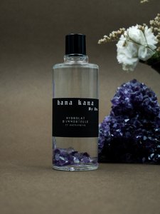 Immortelle hydrosol and amethysts