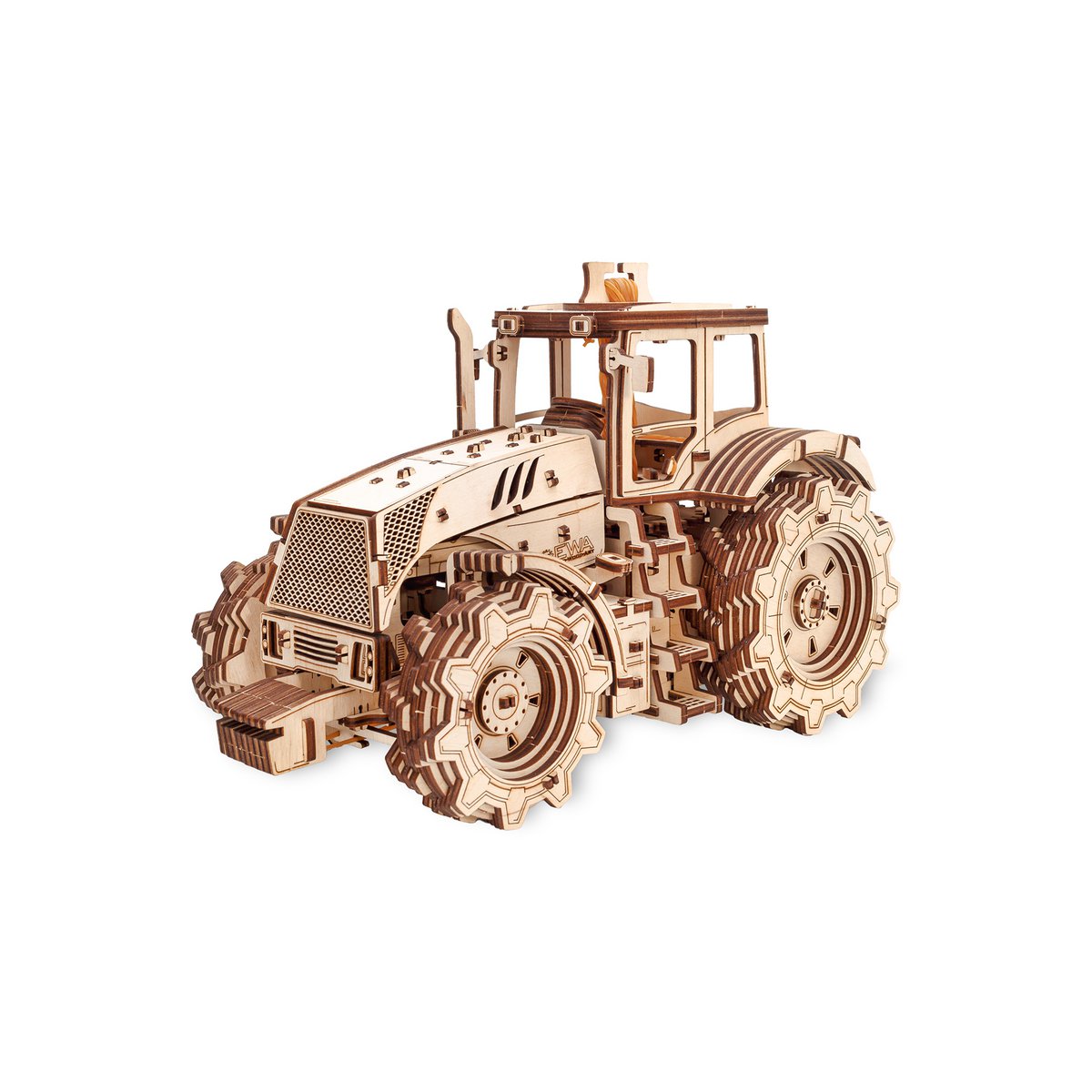 Eco Wood Art (EWA) TRATTORE DI PUZLE MECCANICO 3D 891 31.5x17.3x20.7 cm