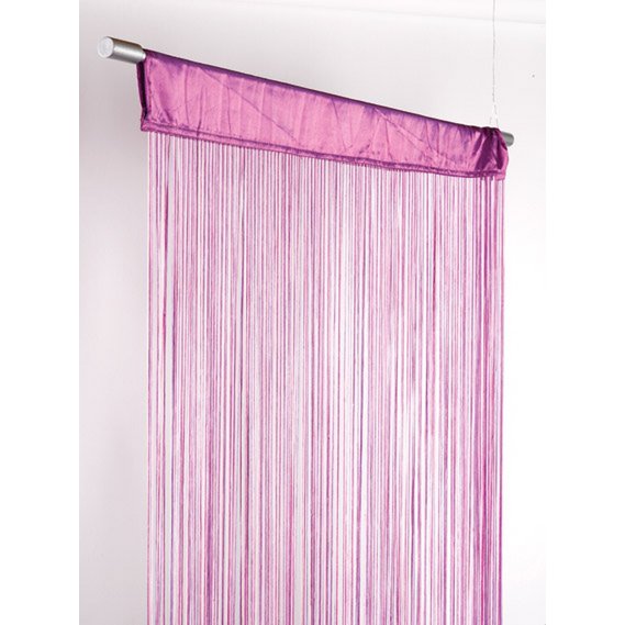 Rainbow Draadgordijn lila/fuchsia/roze 90x250cm