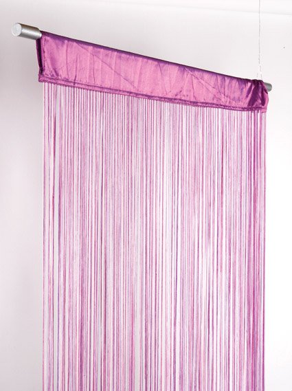 Rainbow Draadgordijn lilla/fucsia/rosa 90x250cm