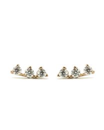 Ava white earrings