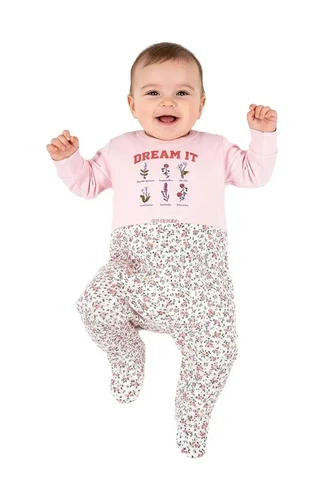 Katoenen slaappakje voor babymeisjes, droom het