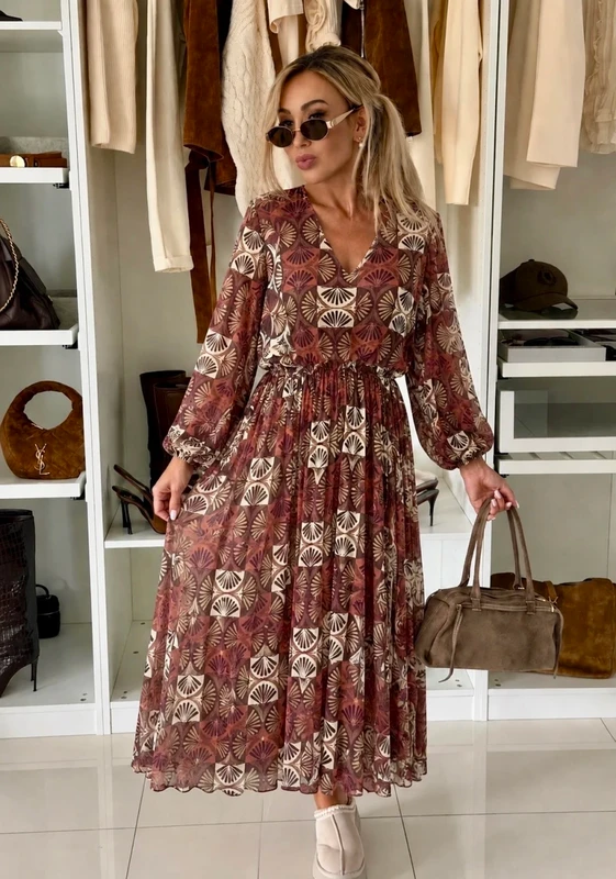 Brun foncé Taille unique