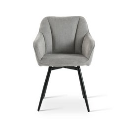 Sienna fauteuil [set van 2] [linnenstof] [360 graden draaibare voet]