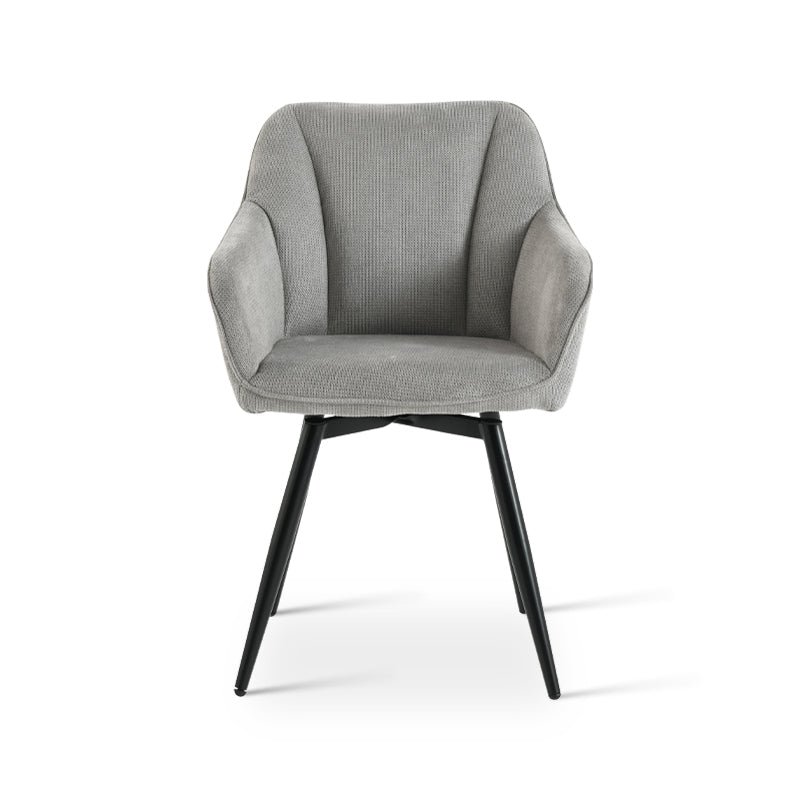Sienna fauteuil [set van 2] [linnenstof] [360 graden draaibare voet]