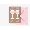 Postkarte / Partner In Wine