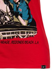 T-shirt with V-neck "Tune Up"