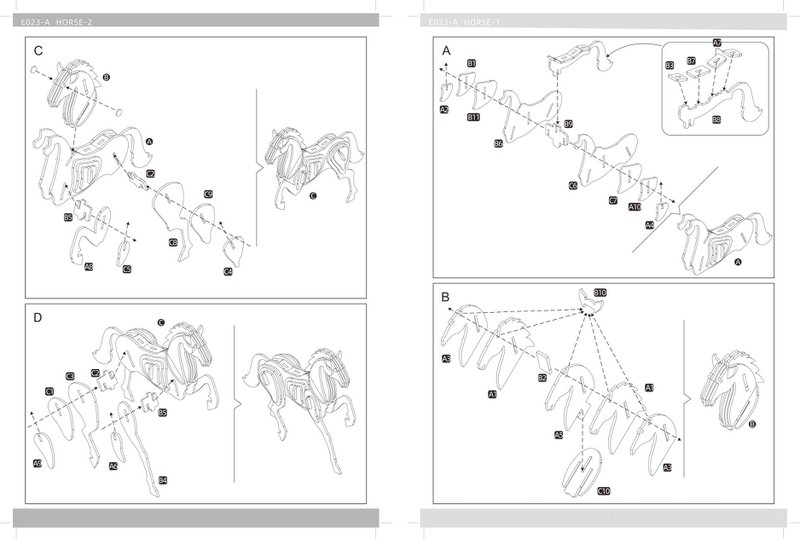 Caballo de paquete de kitings