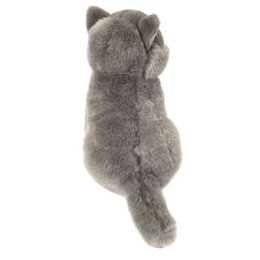 Carthusian cat sitting 20 cm - soft toy - soft toy