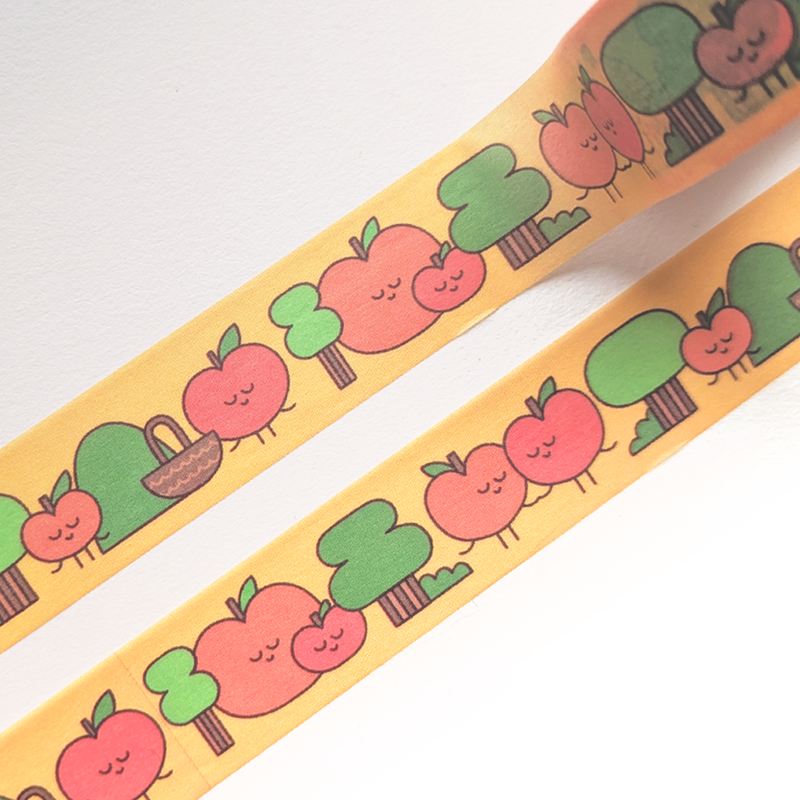 Apple Friends Washi Tape